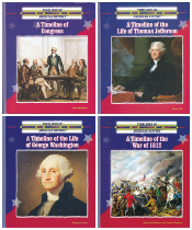 Timelines of American History - Pack of 4
