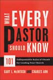 What Every Pastor Should Know: 101 Indispensable Rules of Thumb for Leading Your Church