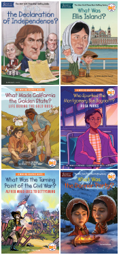 American History Pack of 6 Who/What Was?
