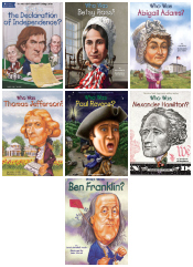 Who Was? 1776 Collection of 7