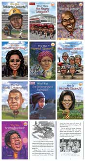 Black American History - Pack of 10 Who Was Books