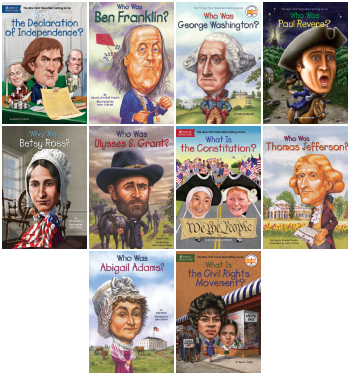 American Patriots Fight for Independence - Who Was 10 Vols.