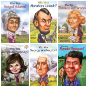 U.S. Presidents and Wives - Who Was? Set of 13
