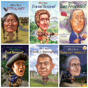 Early Americans - Who Was? Set of 10