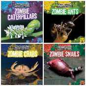 Zombie Animals - Parasites Take Control - Set of 4